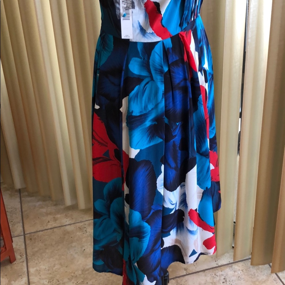Antonio Melani Floral Silk Dress NWT - Picture 4 of 9